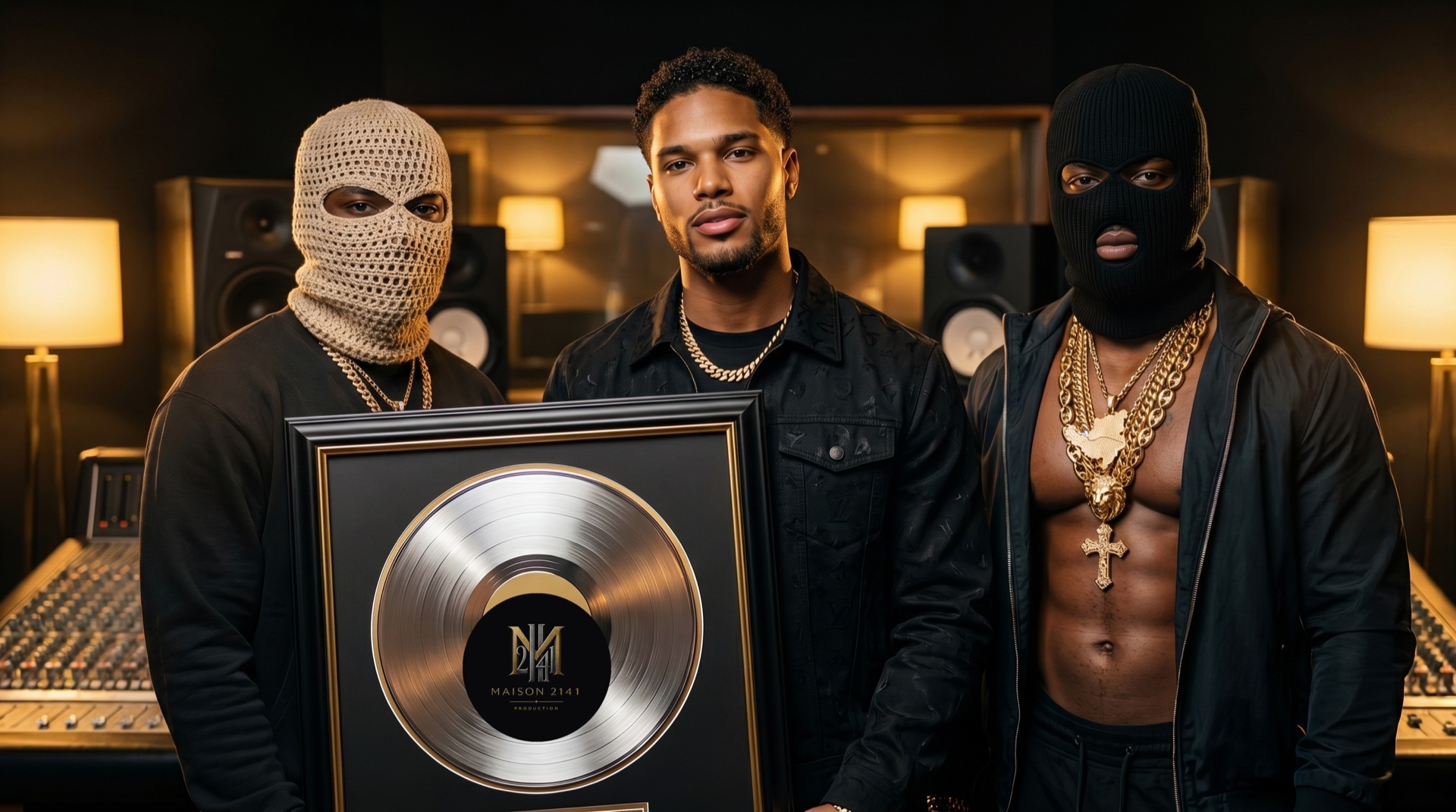 Narcoz', Nelson et 556 Nato — disque de platine Maison 2141